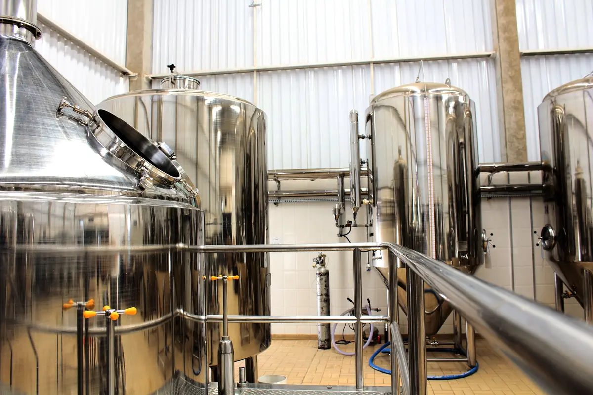 Stainless steel pharmaceutical processing equipment